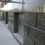 Basement made of granite